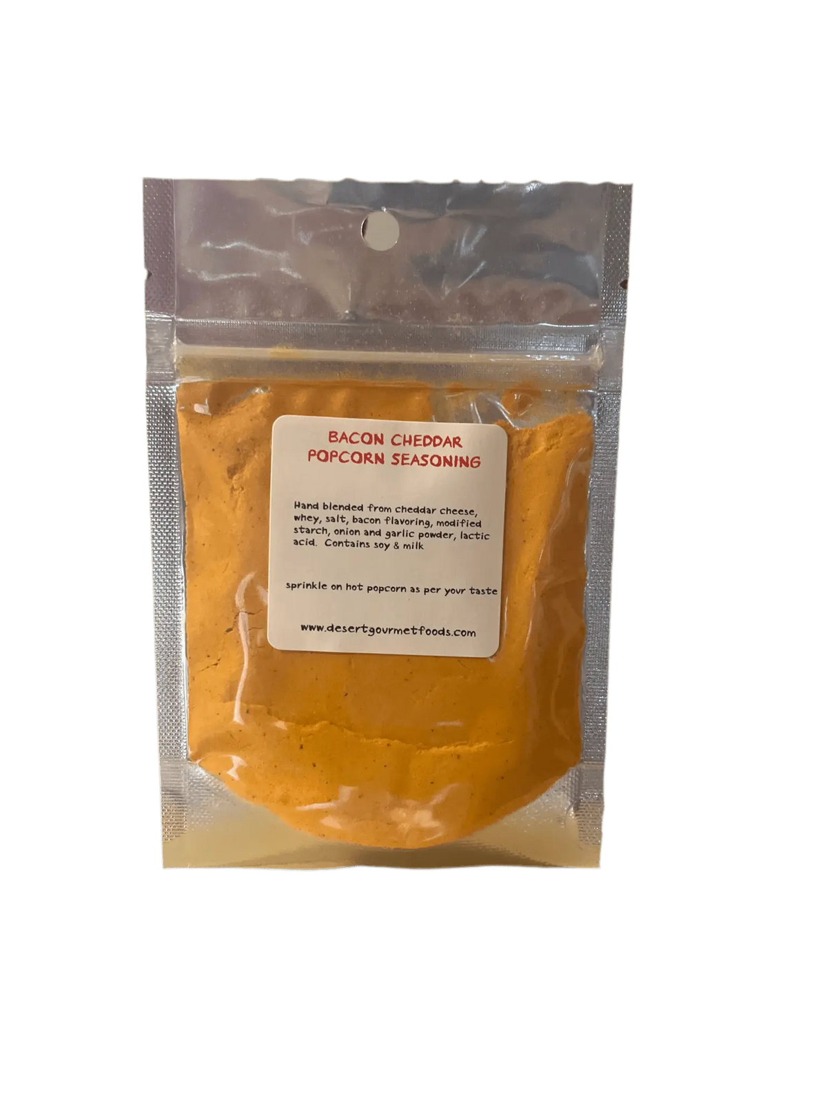Bacon Cheddar Popcorn Seasoning 2 oz. - Tubac Gourmet Foods