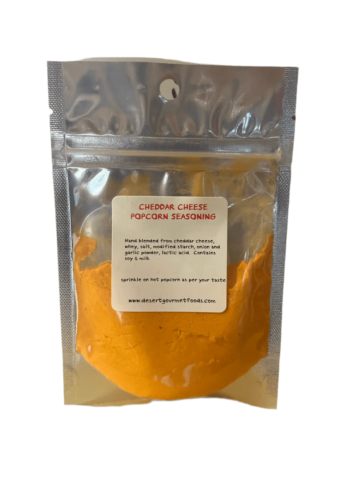 Cheddar Cheese Popcorn Seasoning 2 oz. - Tubac Gourmet Foods