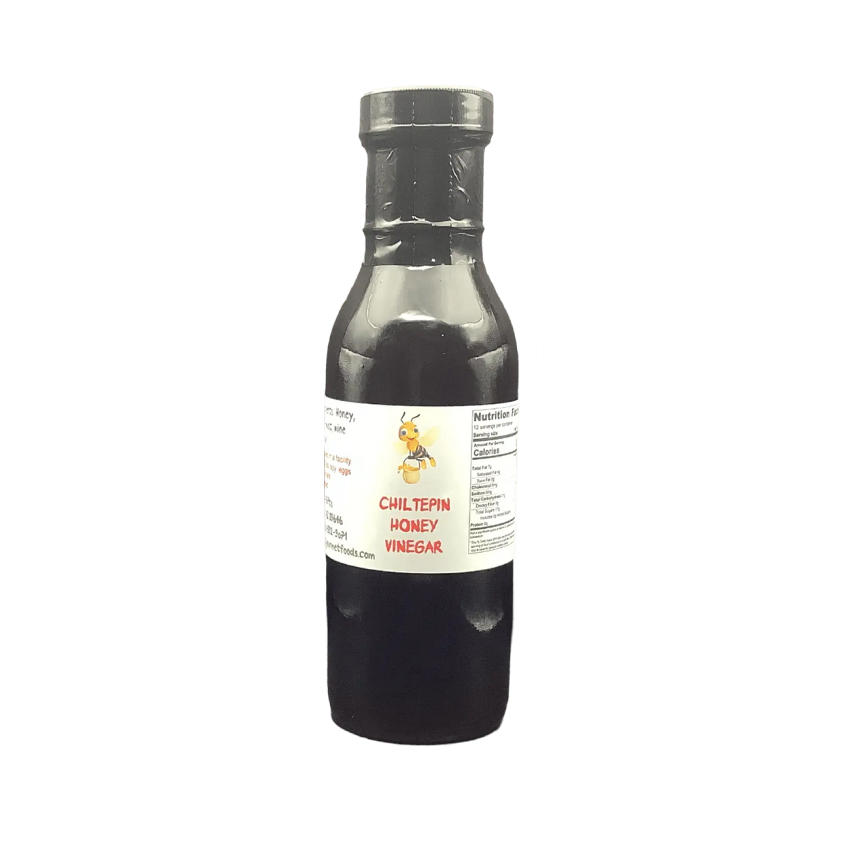 Chiltepin Honey Vinegar 12 oz. - Tubac Gourmet Foods