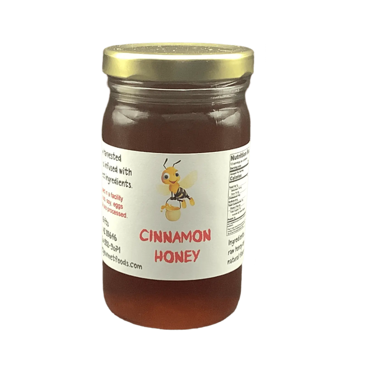 Cinnamon Infused - Arizona Desert Honey – 8 oz - Tubac Gourmet Foods
