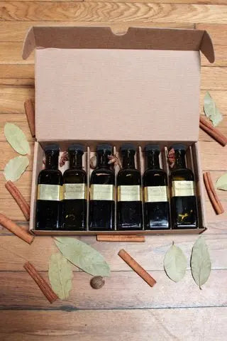 Fruit 6 Bottle 100 ml, Gift Set Collection. - Tubac Gourmet Foods