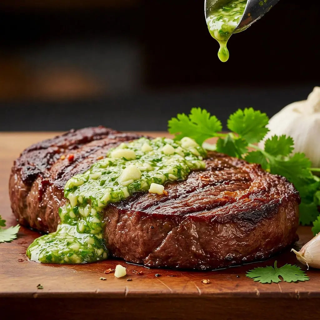 Garlic Cilantro Steak Sauce 5 oz. - Tubac Gourmet Foods