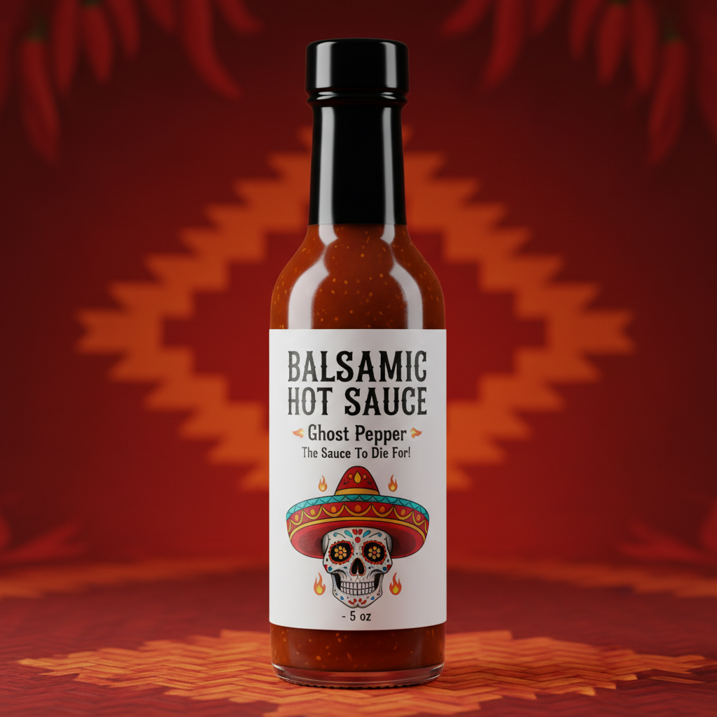 Ghost Pepper Balsamic Hot Sauce