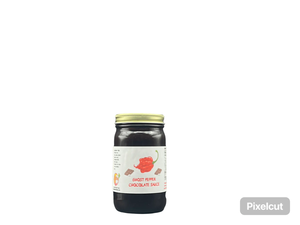 Ghost Pepper Dark Chocolate Sauce 8oz. - Tubac Gourmet Foods