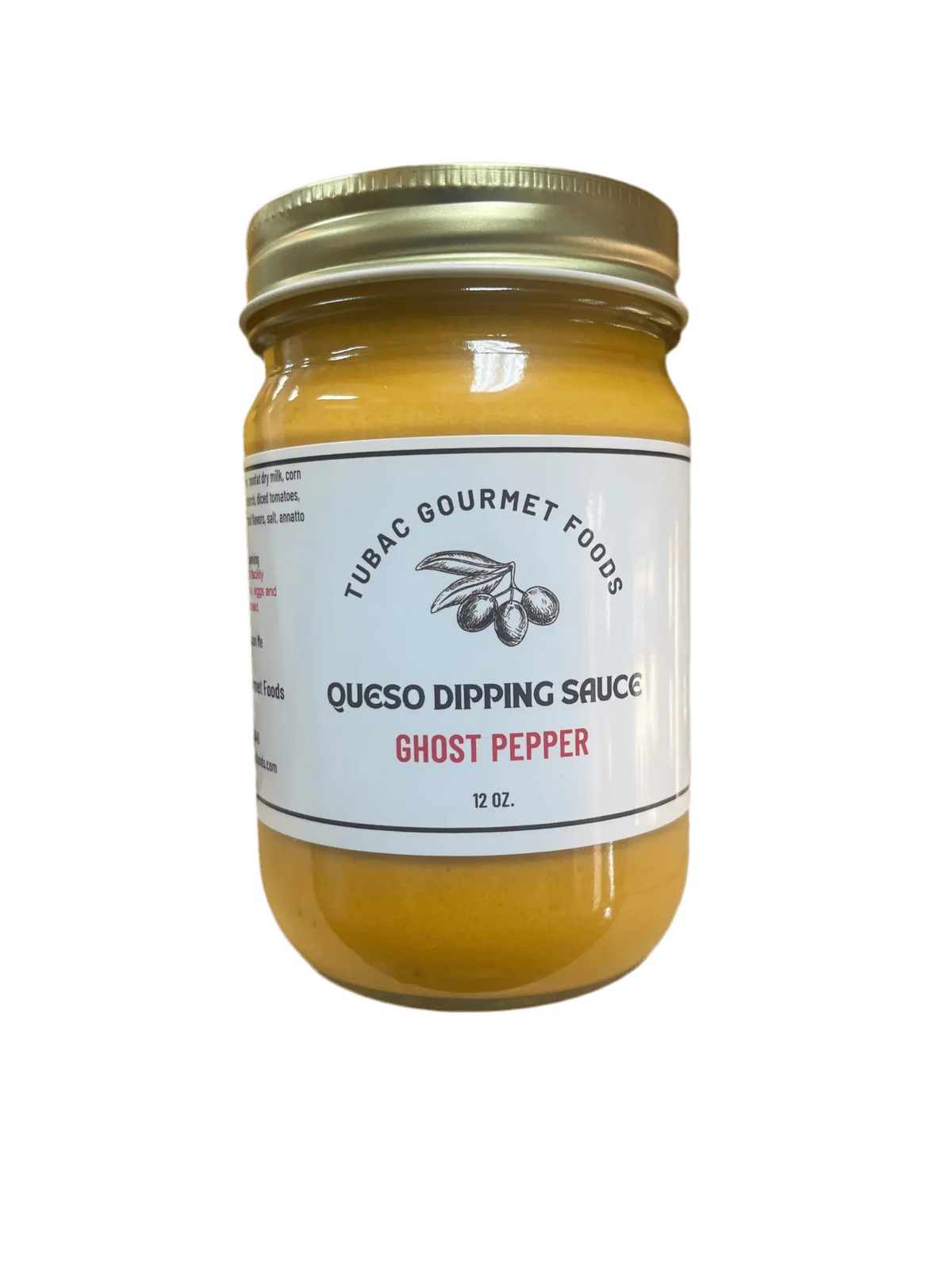 Ghost Pepper Queso Dipping Sauce Super Hot - Tubac Gourmet Foods