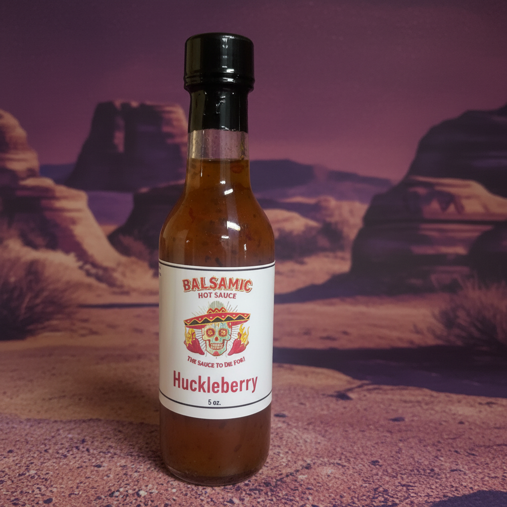 Huckleberry Balsamic Hot Sauce