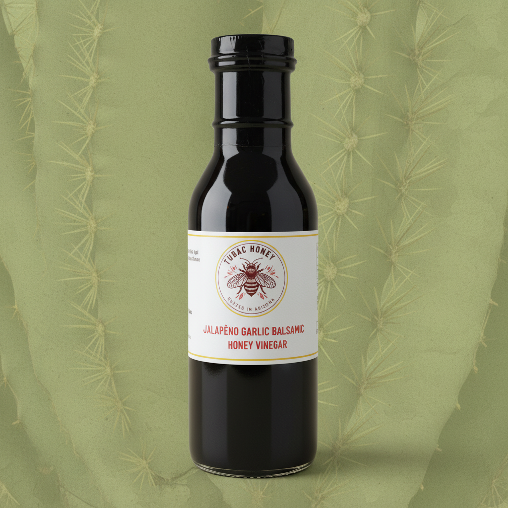 Jalapeño Garlic Balsamic Honey Vinegar
