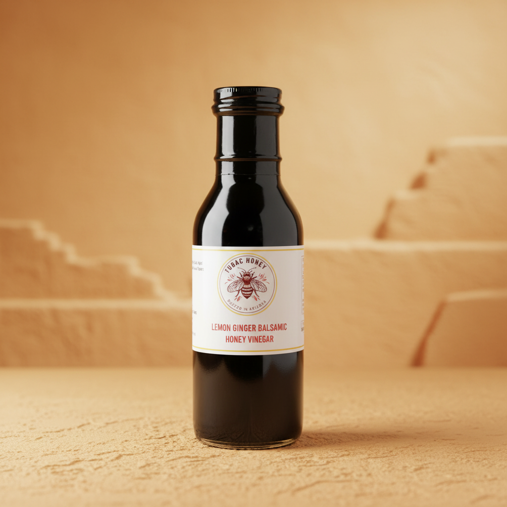 Lemon Ginger Balsamic Honey Vinegar