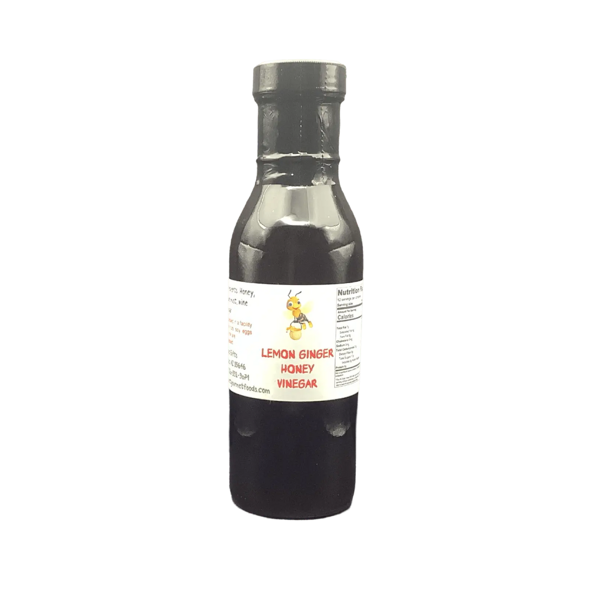 Lemon Ginger Honey Vinegar 12 oz. - Tubac Gourmet Foods