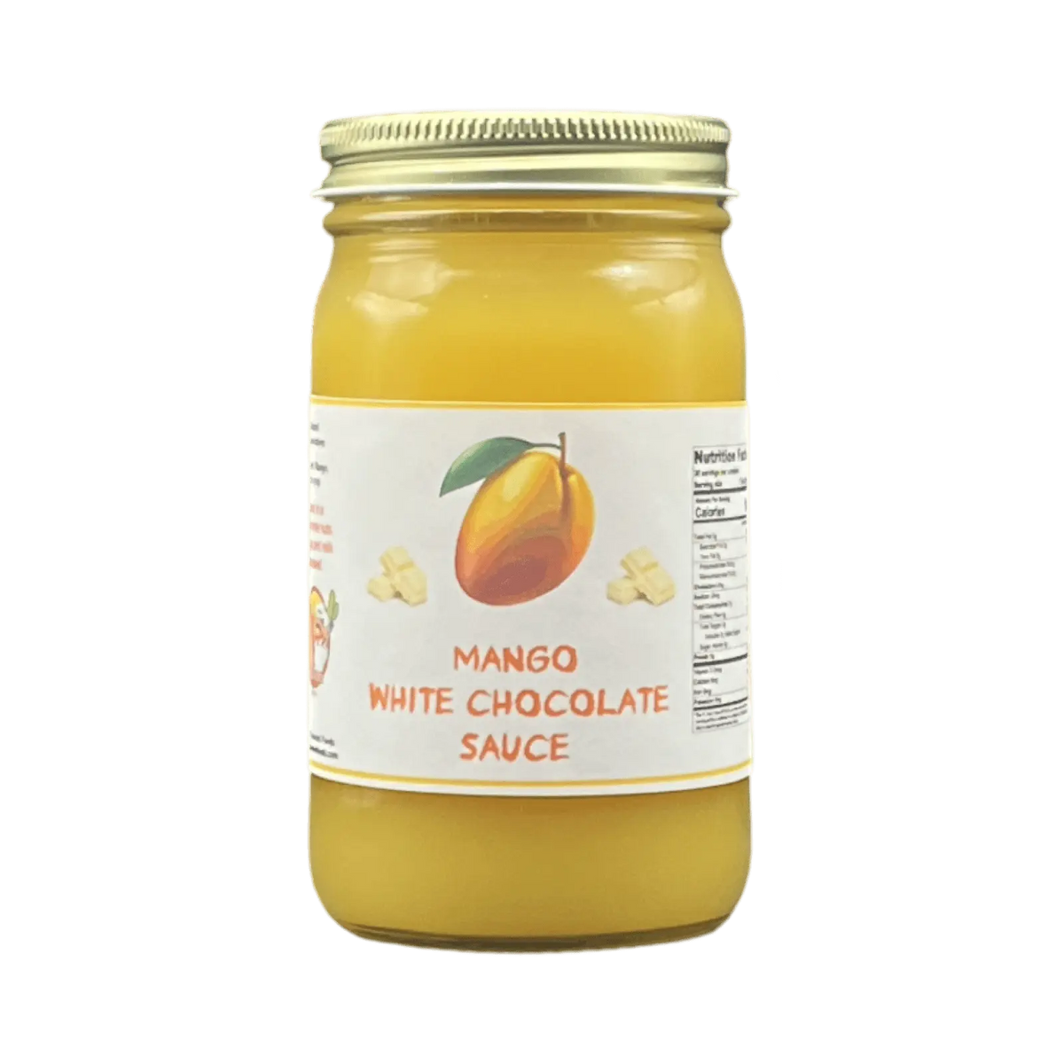 Mango White Chocolate Sauce 8oz. - Tubac Gourmet Foods