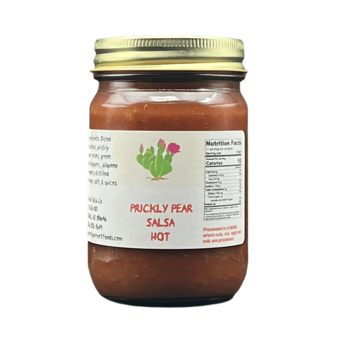 Prickly Pear Salsa Hot 12oz. - Tubac Gourmet Foods