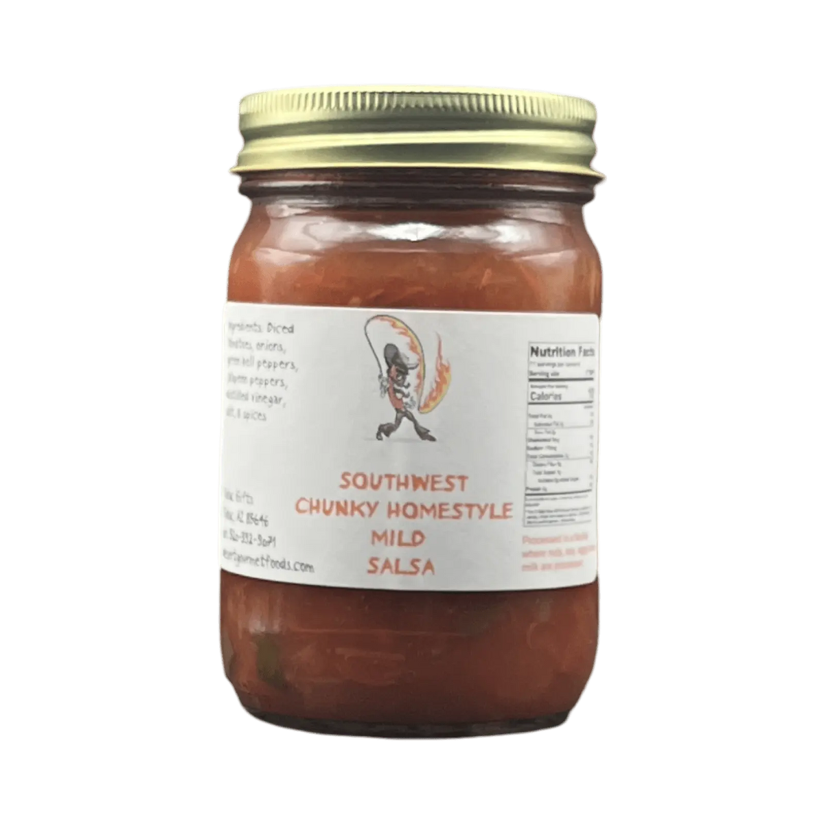 Southwest Chunky Homestyle Salsa mild 12oz. - Tubac Gourmet Foods