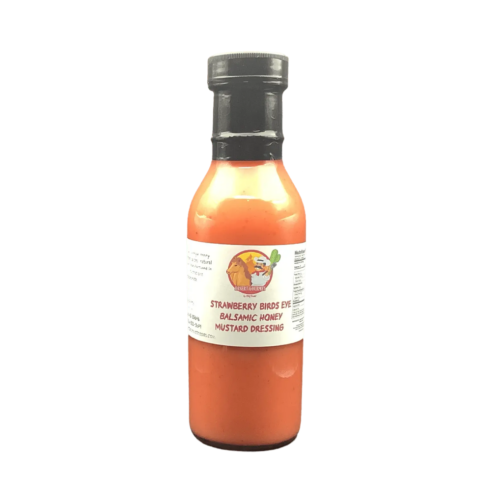 Strawberry BirdsEye Balsamic Honey Mustard Dressing 12 oz. - Tubac Gourmet Foods