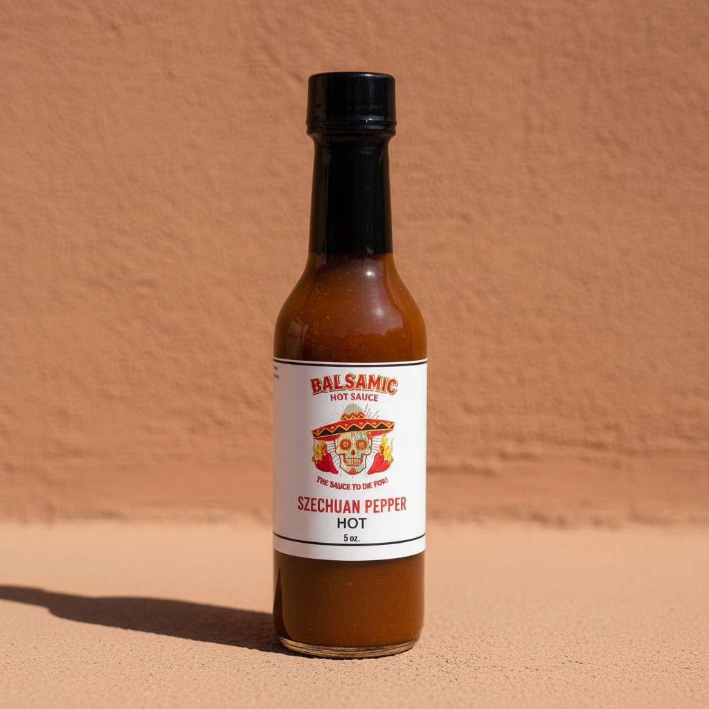 Szechuan Pepper Balsamic Hot Sauce