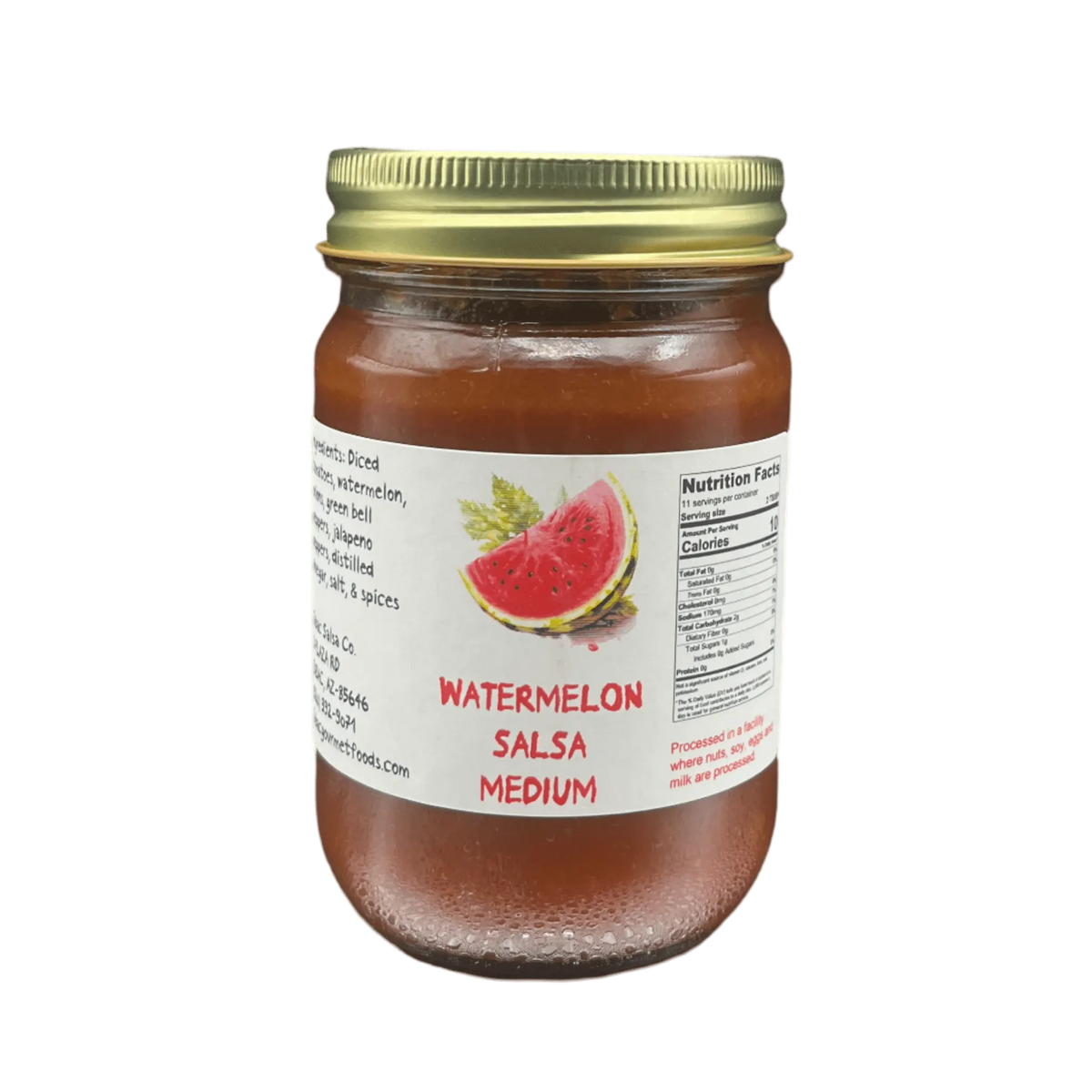 Watermelon Salsa medium 12oz - Tubac Gourmet Foods